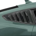 Real Carbon Fiber Side Quarter Window Louver For Ford Mustang 24-25 - Image 4