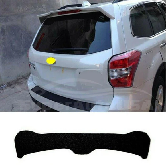ForesterWSP.webp Fit 2014-2018 Subaru Forester OEM Style Roof Spoiler Wing (Unpainted / Matte Black) - Image 1