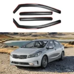 For 2014-18 Forte Sedan | In-Channel Vent Window Visor Rain Wind Guard Deflectors