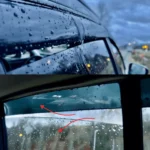Fit 2017-2022 Nissan Rogue Sport Out-Channel Vent Window Visors Rain Sun Wind Guards Shade Deflectors - Image 4