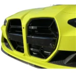 Fits 2020-2024 BMW M3/M4 G80/G81/G82/G83 Gloss Black CSL Style Front Kidney Grill - Image 2