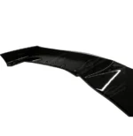 Fit 2021-2023 BMW 5 Series G30 LCI M Sport Gloss Black Front Bumper Lip Spoiler - Image 11