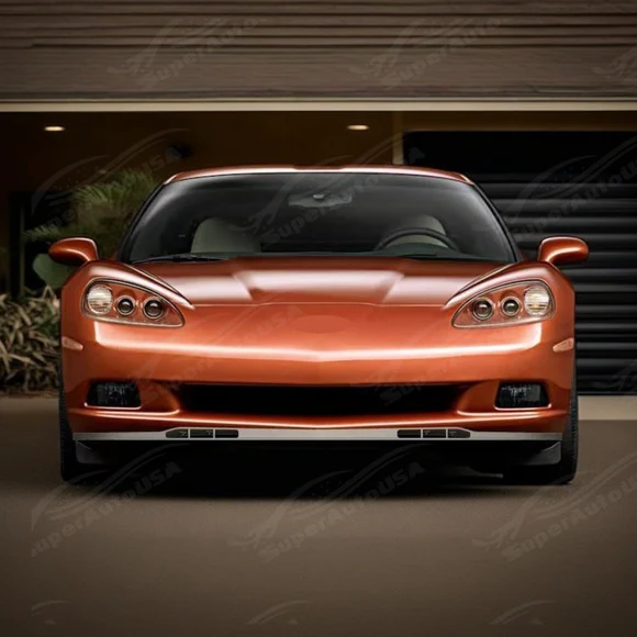 Fits 05-13 Chevy Corvette C6 OE Z06 Style Front Bumper Lower Splitter Lip - Image 8