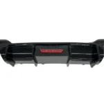 Fits 2019-2022 BMW 3 Series G20 Gloss Black Rear Diffuser with Rear Corner Splitter - Image 6