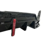 Fits BMW 3 Series G20 LCI 330i M-Sport 2023-2024 Gloss Black Rear Diffuser with LED Light - Image 14