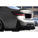 Fits BMW 3 Series G20 LCI 330i M-Sport 2023-2024 Gloss Black Rear Diffuser with LED Light - Image 11
