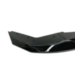 For 2023-2024 BMW 3 Series G20 LCI Gloss Black Front Bumper Lip Spoiler - Image 5