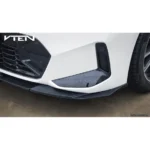 For 2023-2024 BMW 3 Series G20 LCI Gloss Black Front Bumper Lip Spoiler - Image 16
