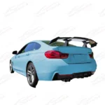For 2014-2020 BMW F32 F33 F36 F82 Gloss Black M Performance Style Rear Wing - Image 6