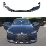 Fits 2021-2025 BMW G22/G23 430i/M440i CSL Style Real Carbon Fiber Front Lip Spoiler