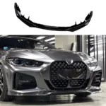 Fits 2021-2024 BMW G22 G23 430i M440i MP Style Gloss Black Front Lip Spoiler