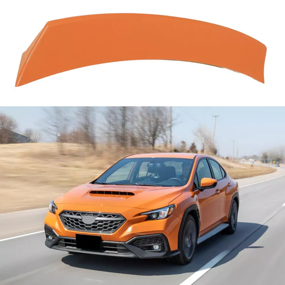G26-SBK-GB-14_b3a7d359-626e-4e51-b88d-c63b7e8e8236.webp Fits WRX STI 2022-25 Paint Matched Solar Orange Pearl Rear Duckbill Spoiler Wing - Image 1