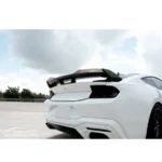 Fit 2024-2025 Up Ford Mustang Dark Horse Style Rear Spoiler W/ Gurney Flap - Image 13