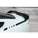 Fit 2024-2025 Up Ford Mustang Dark Horse Style Rear Spoiler W/ Gurney Flap - Image 4