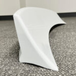 For WRX VB 2022-2025 Paint Matched Ceramic White Rear Duckbill Rear Spoiler Wing - Image 2