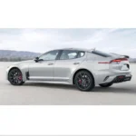 Fits Stinger 2018-2023 Ceramic Silver Metallic Scorpion GT Rear Spoiler Wing - Image 5
