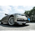 Fit 2019-2021 BMW G30 5 Series Front Bumper Lip Spoiler (Carbon Fiber Print) - Image 3
