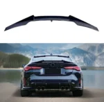 Fits 2021-2025 BMW G22 G82 430i M440i M4 Glossy Black Trunk Spoiler Wing