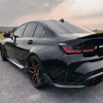 Fits 2021-2024 BMW G80 M3 G82 G83 M4 MP Style Gloss Black Body Kits Side Skirts - Image 8
