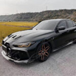 Fits 2021-2024 BMW G80 M3 G82 G83 M4 MP Style Gloss Black Body Kits Side Skirts - Image 11