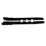 Fits 2022-2024 Toyota GR86 BRZ Black PU Side Body Skirts Extension - Image 10