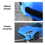 Fits 2022-2024 Toyota GR86 ST Style Carbon Fiber Print Front Splitter Lips Spoiler - Image 8