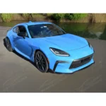 Fits 2022-2024 Toyota GR86 ST Style Carbon Fiber Print Front Splitter Lips Spoiler - Image 6