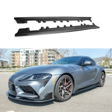 Fits 2020-Up Toyota Supra A90 Artisan Spirit Carbon Fiber Side Skirts