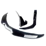 For 2014-2019 Corvette C7 Z06 Stage 3 Front Lip Splitter + Side Winglets Gloss Black - Image 18