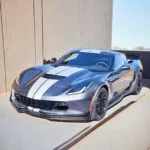 For 2014-2019 Corvette C7 Z06 Stage 3 Front Lip Splitter + Side Winglets Gloss Black - Image 17