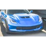 For 2014-2019 Corvette C7 Z06 Stage 3 Front Lip Splitter + Side Winglets Gloss Black - Image 19