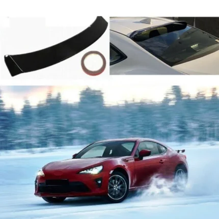Fit 2013-2018 GT86 Scion FR-S BRZ Back Rear Roof Window Visor Spoiler Wing