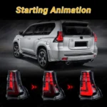 Fits 2010-2023 Lexus GX400/ GX460 Full LED Tail Lights Sequential Assembly - Image 5