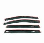 3D Mugen Style Carbon Fiber Print Window Visors Shade Deflectors Fits Nissan Altima 2019-2025 - Image 5