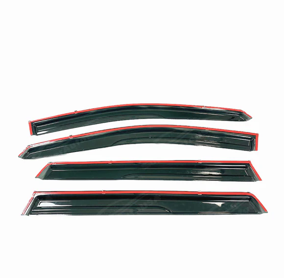 3D Mugen Style Carbon Fiber Print Window Visors Shade Deflectors Fits Nissan Altima 2019-2025 - Image 5