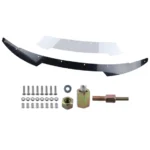 Fit 2015-2023 Dodge Charger Gloss Black Rear Wickerbill Spoiler Add-on Decklid Flap - Image 6