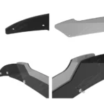 Fit 2015-2023 Dodge Charger Gloss Black Rear Wickerbill Spoiler Add-on Decklid Flap - Image 11