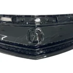 Front Grille with Upper Molding Trim for 2012–2014 Acura TL OE Style Gloss Black - Image 6