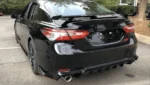 Fit 2018-2024 Toyota Camry TRD Style Rear Trunk Spoiler ABS Painted (Gloss Black) - Image 5