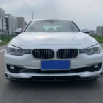 Fits 2013-2018 BMW F30 F31 3 SERIES Sedan Base Front Bumper Lip Spoiler (Carbon Fiber Print) - Image 2