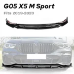 Fits 2019-2025 BMW G05 X5 with M Sport Front Splitter Lip Spoiler - Image 3