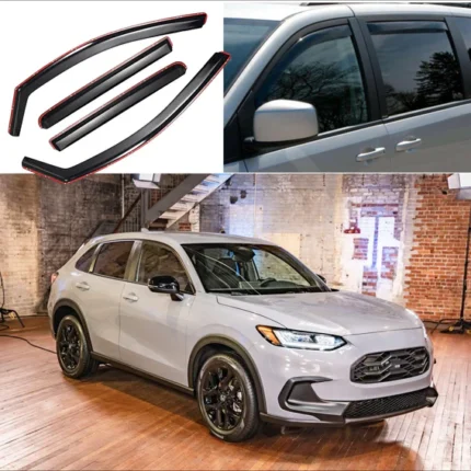 Fits 2023-2024 Honda HR-V In-Channel Window Vent Visor Rain Sun Guards