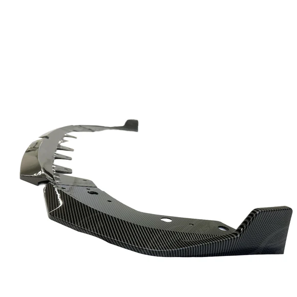 Carbon Fiber Print Front Spoiler Lips for BMW 3 Series G20 LCI 2023-2025 - Image 2