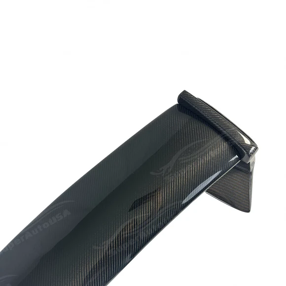 Fits 2020-2025 Toyota GR Supra Real Carbon Fiber Rear Trunk Lip Spoiler Wing - Image 7