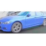 Carbon Fiber Print Side Skirts Extension Fits BMW 2000-2025 All Year Model - Image 15