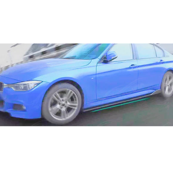 Carbon Fiber Print Side Skirts Extension Fits BMW 2000-2025 All Year Model - Image 15