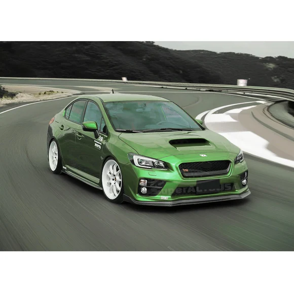 Real Carbon Fiber Front splitter Lip 1pc for Subaru WRX CS Style 2018-2021 - Image 3