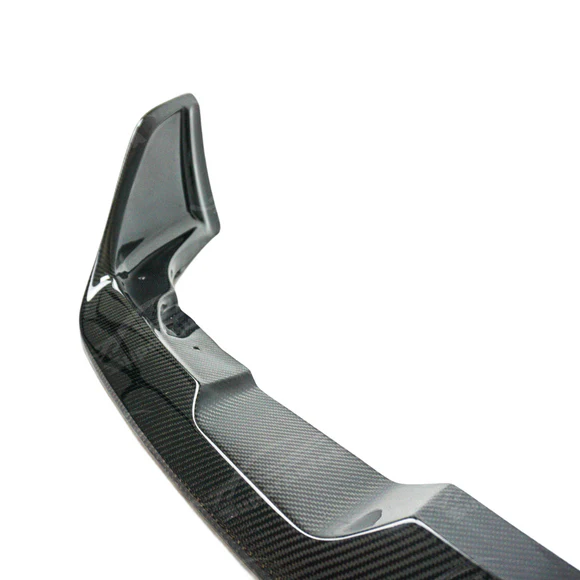 Fits Toyota Supra 2021-2025 Real Carbon Fiber Front Splitter Lip Spoiler Lower Bumper (1pc) - Image 2