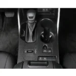 Fits 2020-2025 Toyota Highlander Gear Box Shift Cup Holder Cover (Carbon Fiber Print) - Image 6