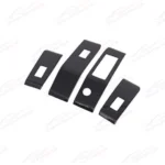Fit 2020-2024 Toyota Highlander Interior Window Switch Panel Trim (Carbon Fiber Print) - Image 5